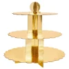 Kakställ Guld Metallic