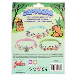 Kapybara Armband med Berlocker