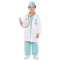 Klassisk Doktor Barn Maskeraddräkt