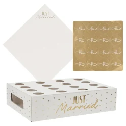 Konfettistrutar Kit Just Married