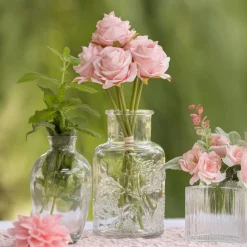 Konstgjord Blombukett Rosor Rosa