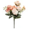 Konstgjord Blombukett Rosor Peach