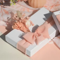 Konstgjord Blomsterkvist Peach