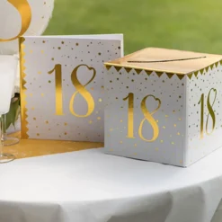 Kortlåda 18 Guld