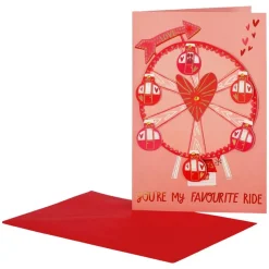 Kort med Kuvert Love Wheel