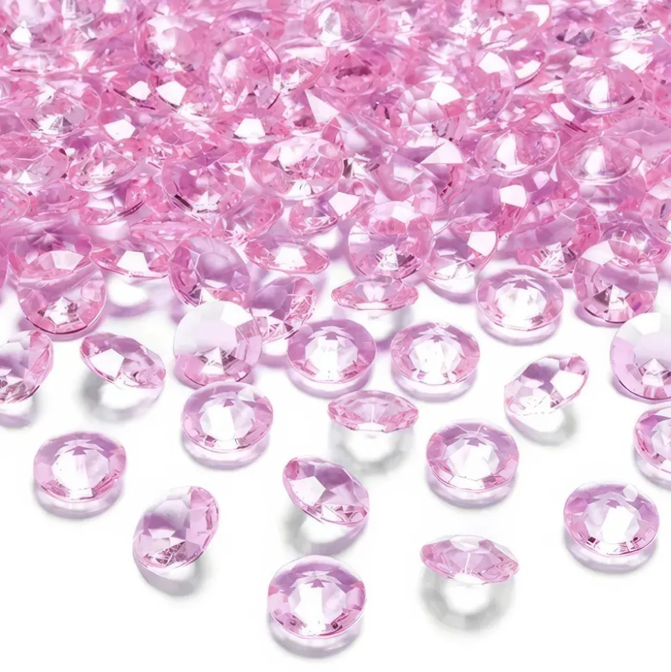 Kristalldiamanter Ljusrosa