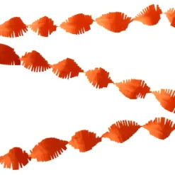 Kräppgirlang Orange