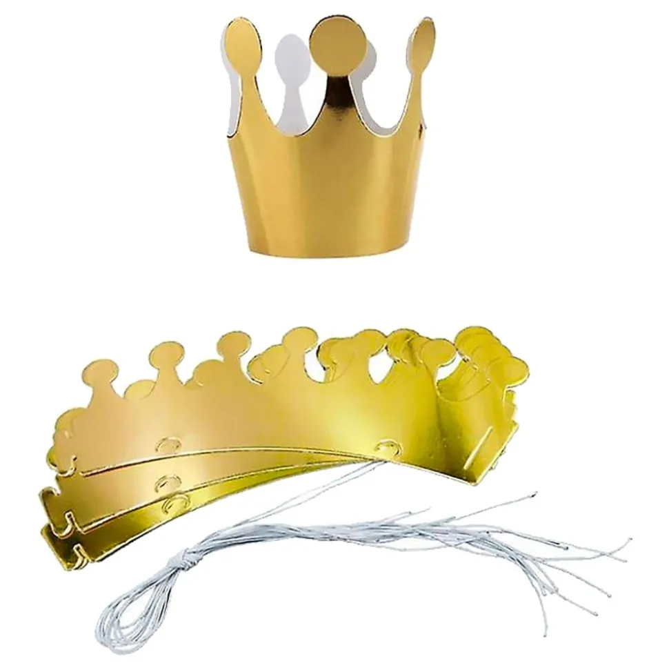 Kungakronor i Papp Guld