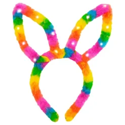 LED Diadem Kaninöron Multi