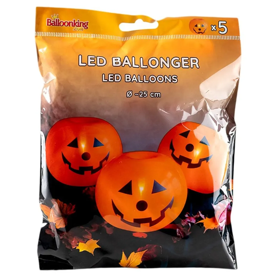 LED-Ballonger Halloween Pumpor
