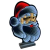 LED-lampa Jultomte med Infinity Mirror-effekt