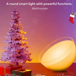 LED-Lampa Rund WiFi