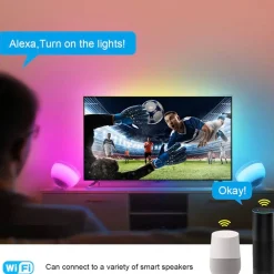 LED-Lampa Rund WiFi