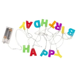 LED Ljusslinga Happy Birthday
