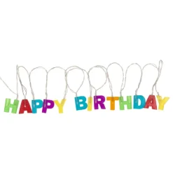 LED Ljusslinga Happy Birthday