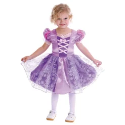 Lila Prinsessa Barn Maskeraddräkt