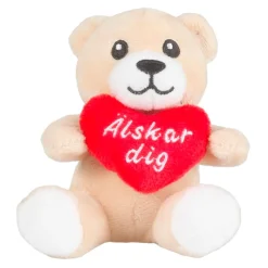 Liten Nallebjörn med Hjärta Älskar Dig