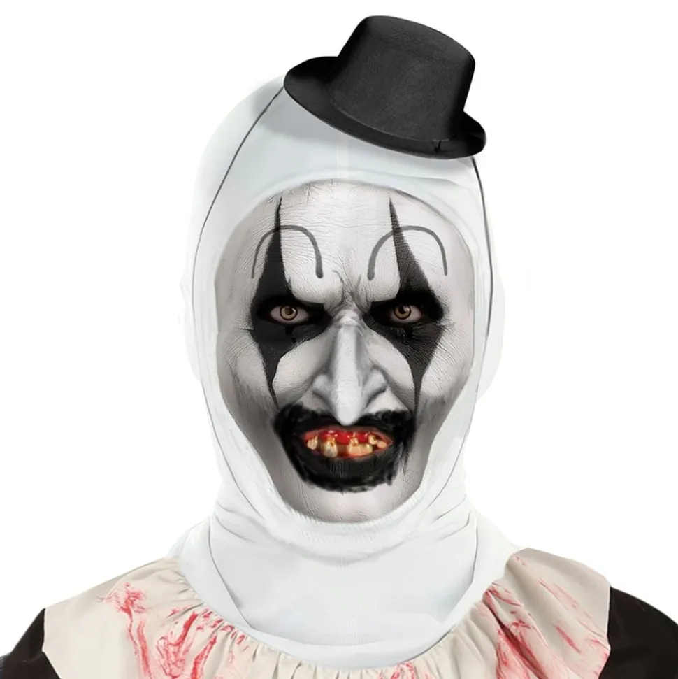 Läskig Clown Kit med Smink