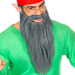 Lösskägg Långt Grått
