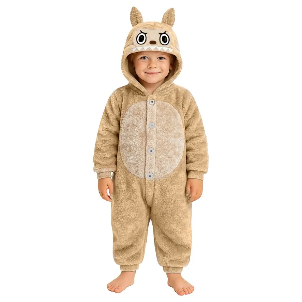 Lulu Monster Beige Onesie Barn Maskeraddräkt