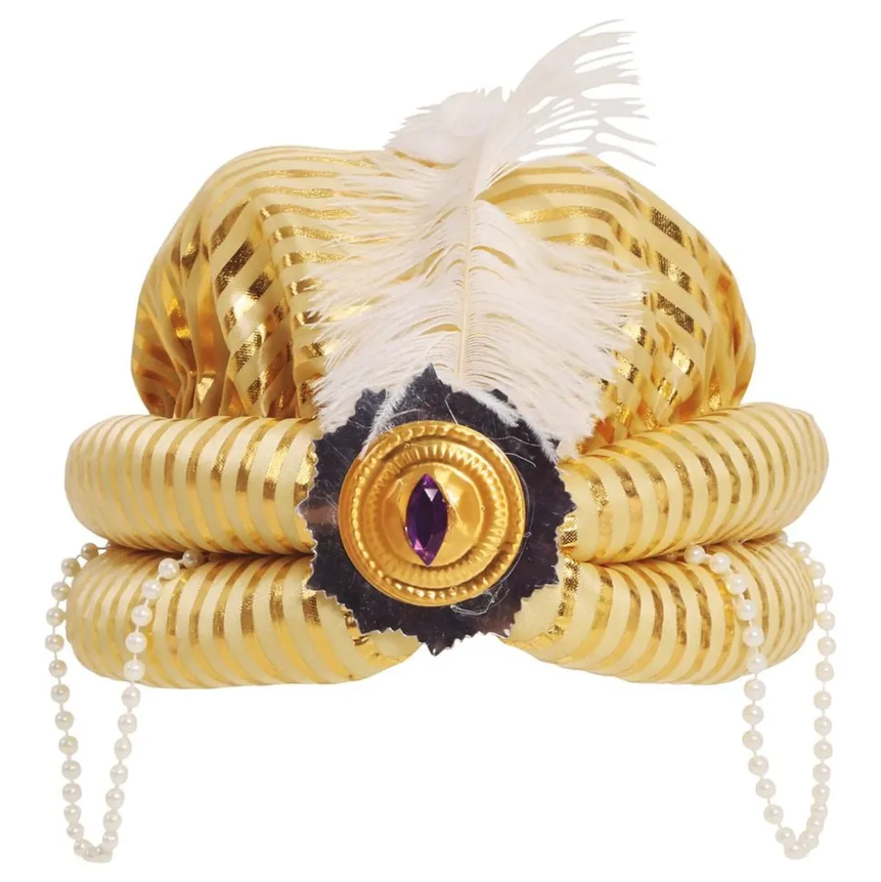 Maharaja Guld med Fjäder
