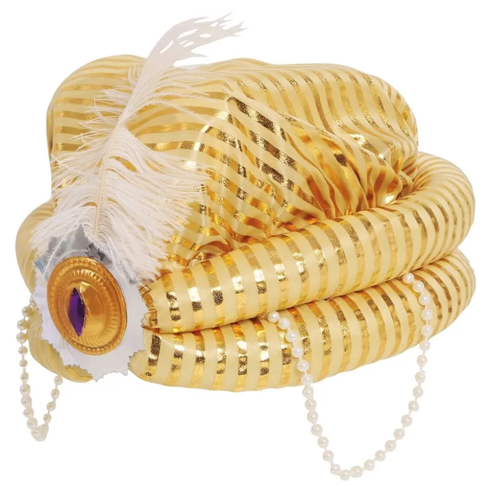 Maharaja Guld med Fjäder
