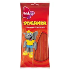 Malaco Stjerner Jordgubb