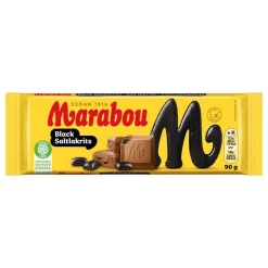 Marabou Black Saltlakrits Chokladkaka