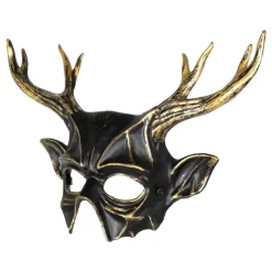 Mask Ren Fantasy Svart/Guld