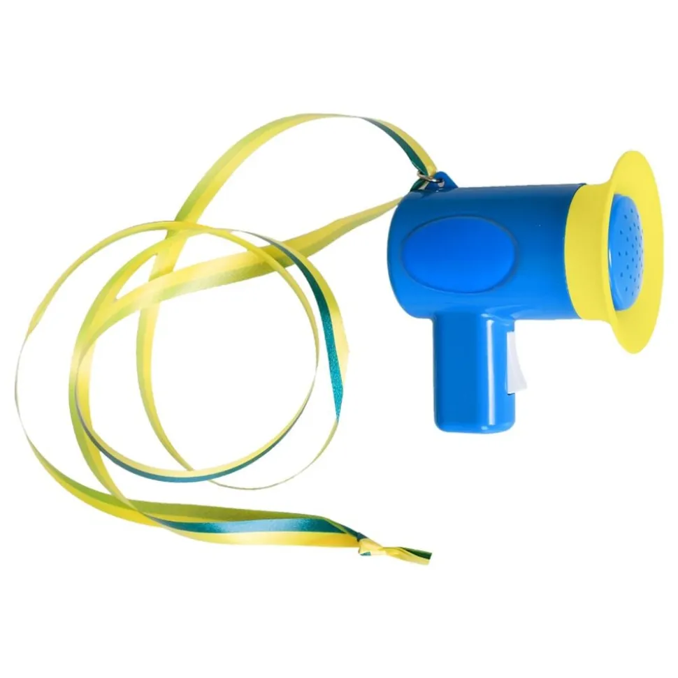Megafon Mini med Blå/Gult Band