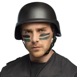 Militärhjälm Svart