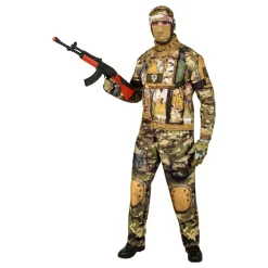 Militär Kamouflage Maskeraddräkt