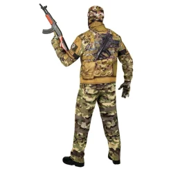 Militär Kamouflage Maskeraddräkt