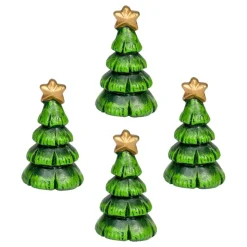 Minidekorationer Julgranar