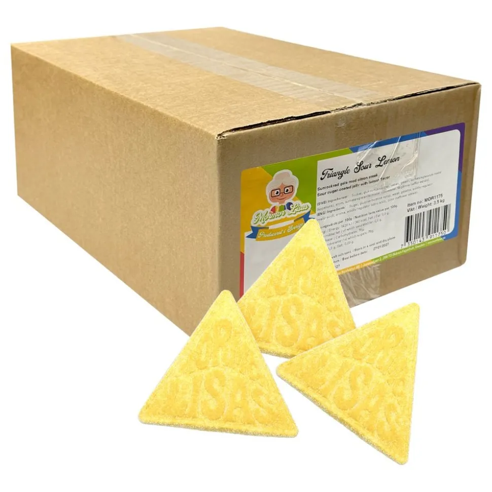 Mormor Lisas Triangle Sour Lemon Storpack