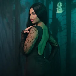 Morticia Maskeraddräkt
