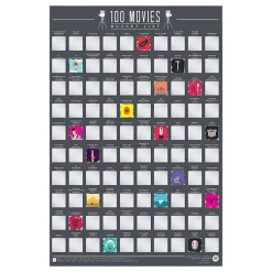 100 Movies Bucket List Skraptavla
