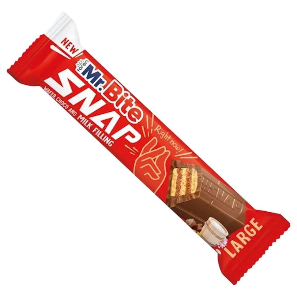 Mr. Bite Snap Mjölkchoklad Storpack