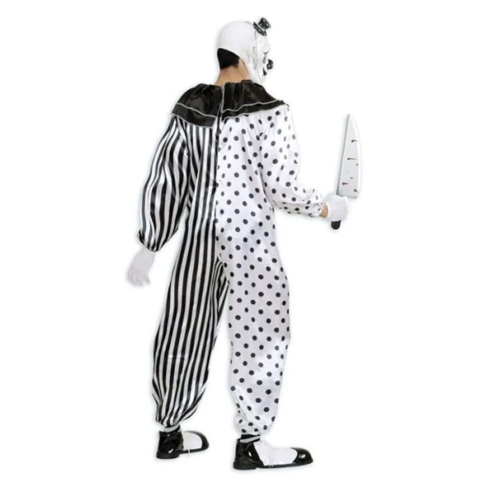 Mördar Pierrot Maskeraddräkt