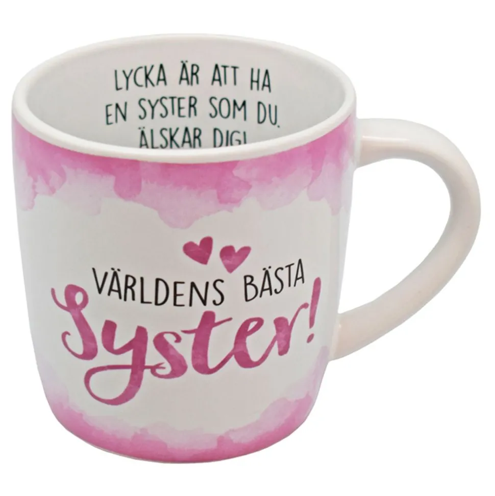 Mugg Världens Bästa Syster