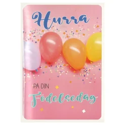 Musikkort Ballonger Hurra