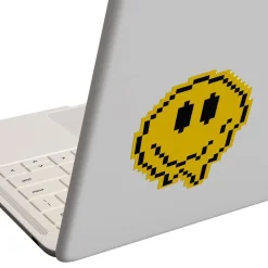 Mustard Happy Face Pixel Wipes Skärmrengöring