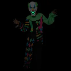 Neon Clown Barn Maskeraddräkt