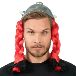 Obelix Hjälm med Flätor