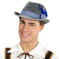 Oktoberfesthatt med Fjädrar