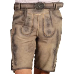 Oktoberfest Lederhosen Shorts Super Deluxe Beige Vintage
