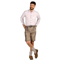 Oktoberfest Lederhosen Shorts Super Deluxe Beige Vintage