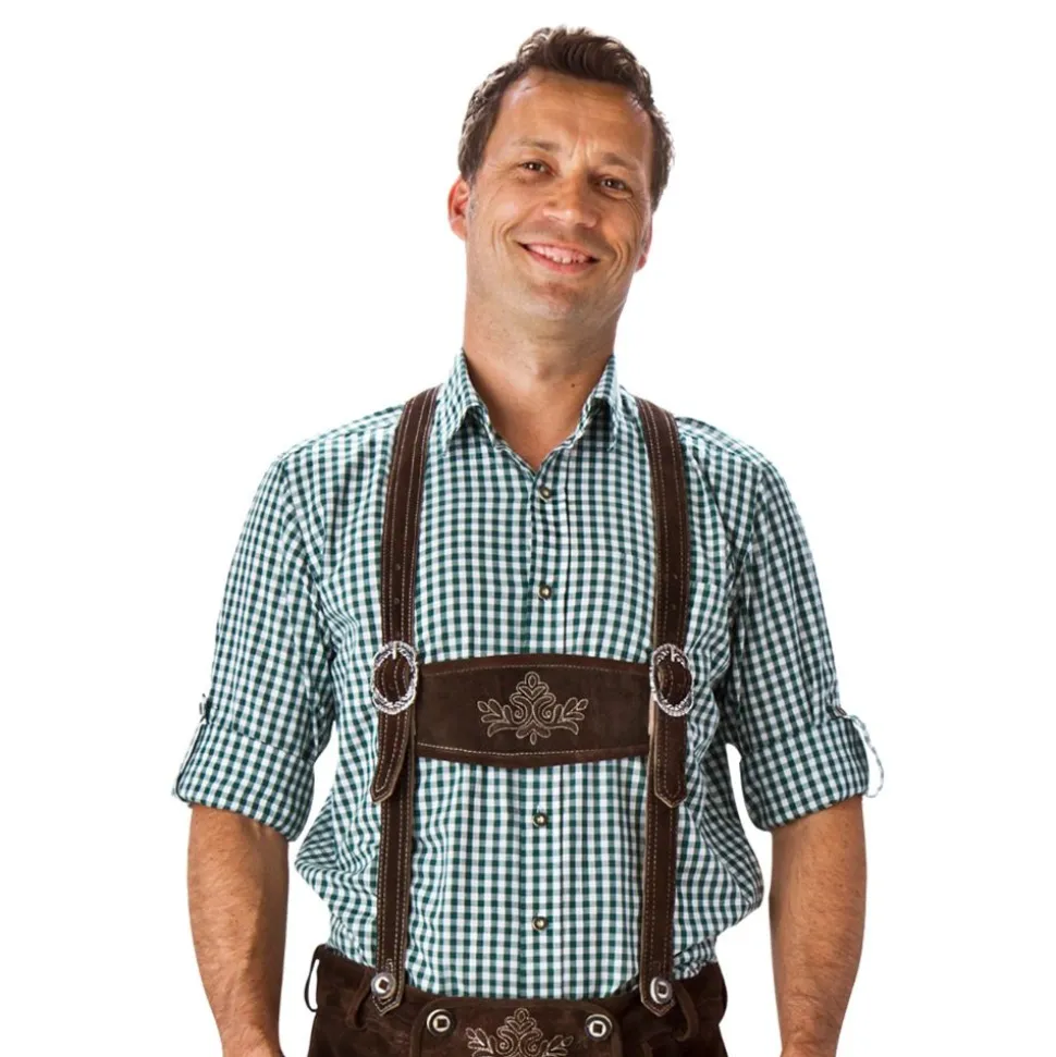 Oktoberfest Skjorta Grön