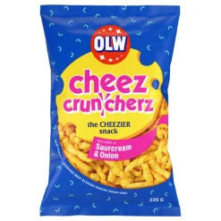 OLW Cheez Cruncherz Sourcream & Onion