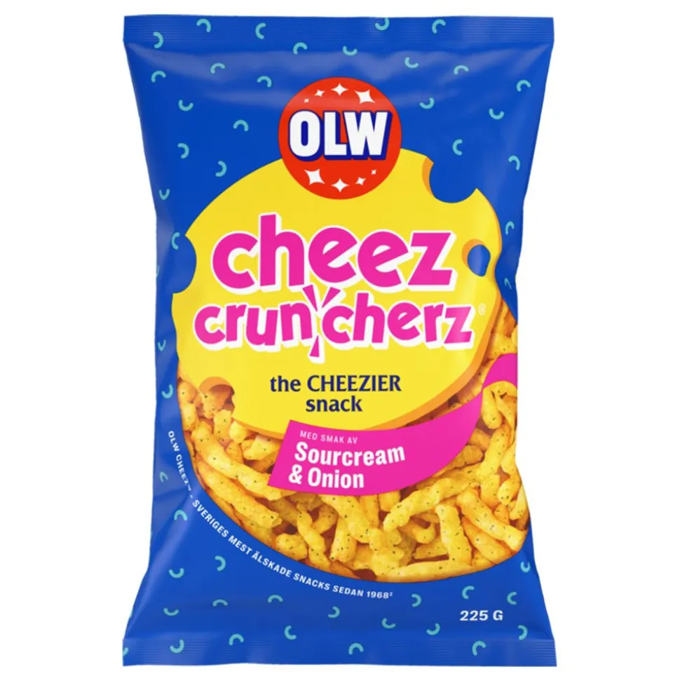OLW Cheez Cruncherz Sourcream & Onion